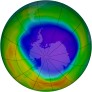 Antarctic Ozone 2005-10-03